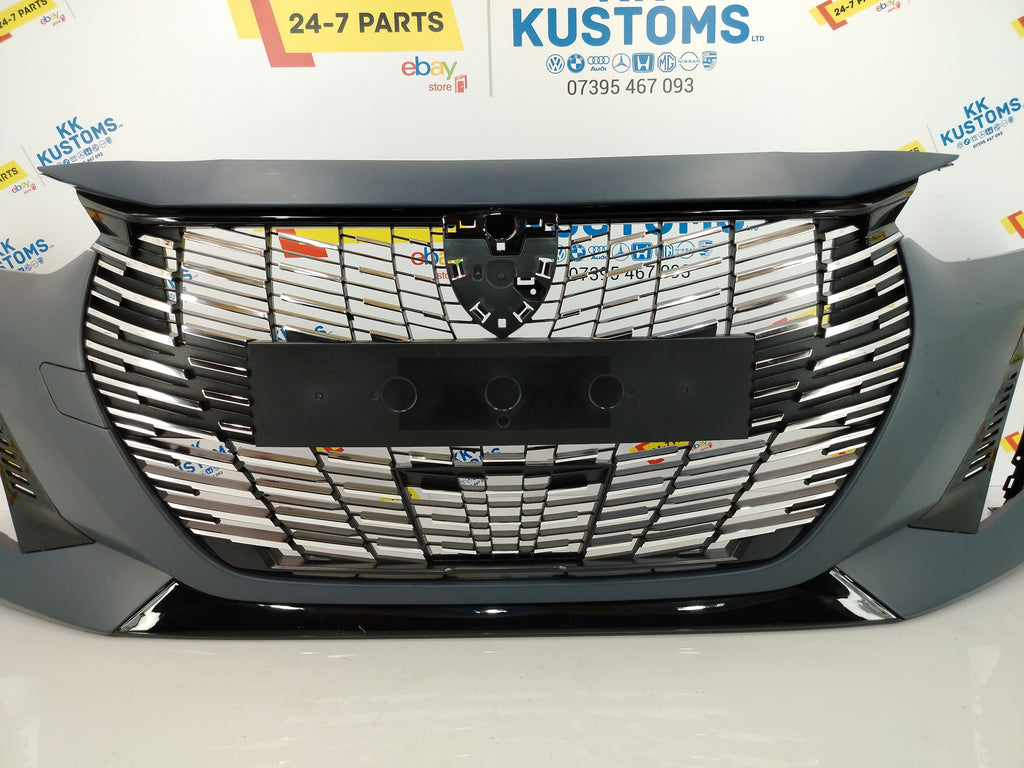 2024 - 2027 PEUGEOT 208 FACELIFT FRONT BUMPER COMPLETE + GRILLS + TRIMS (#N21)