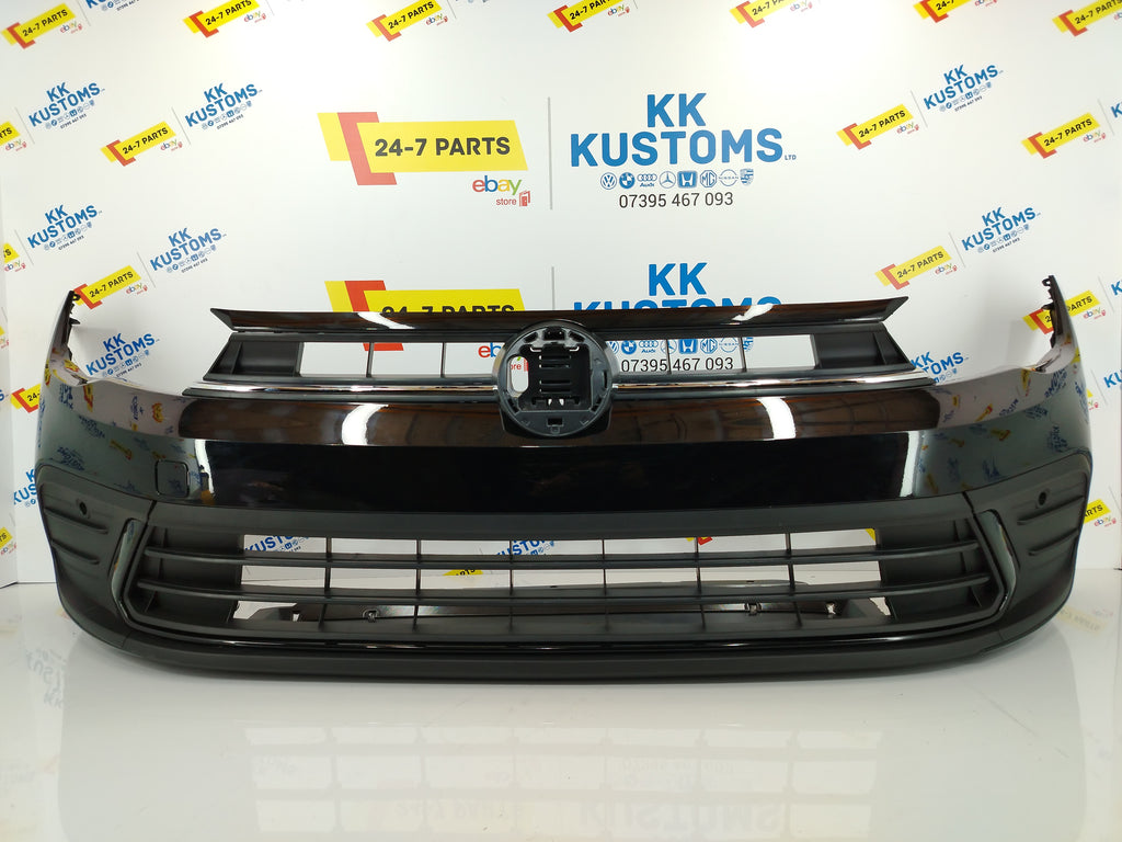 2022 - 2026 VOLKSWAGEN VW POLO SE / MATCH NEW SHAPE  - FRONT BUMPER COMPLETE (BRAND NEW)