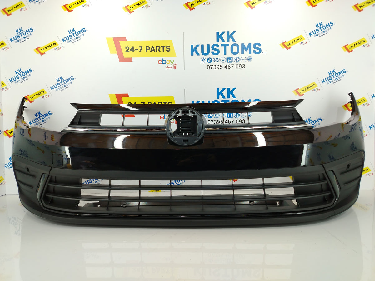 2022 - 2026 VOLKSWAGEN VW POLO SE / MATCH NEW SHAPE  - FRONT BUMPER COMPLETE (BRAND NEW)
